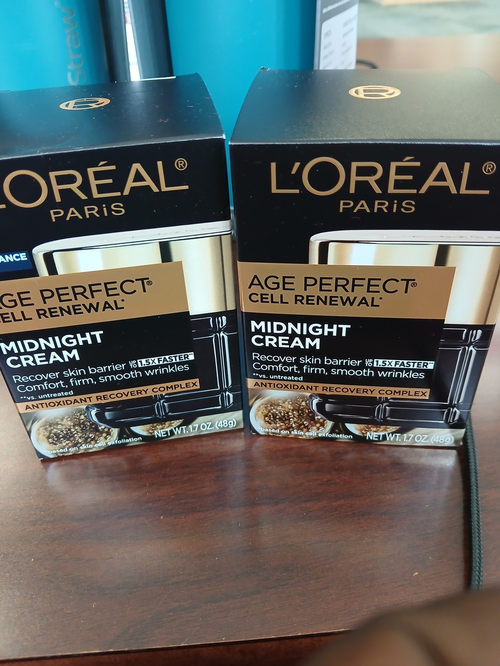 L'Oréal Paris Age Perfect Midnight Cream - Black & Gold Packaging